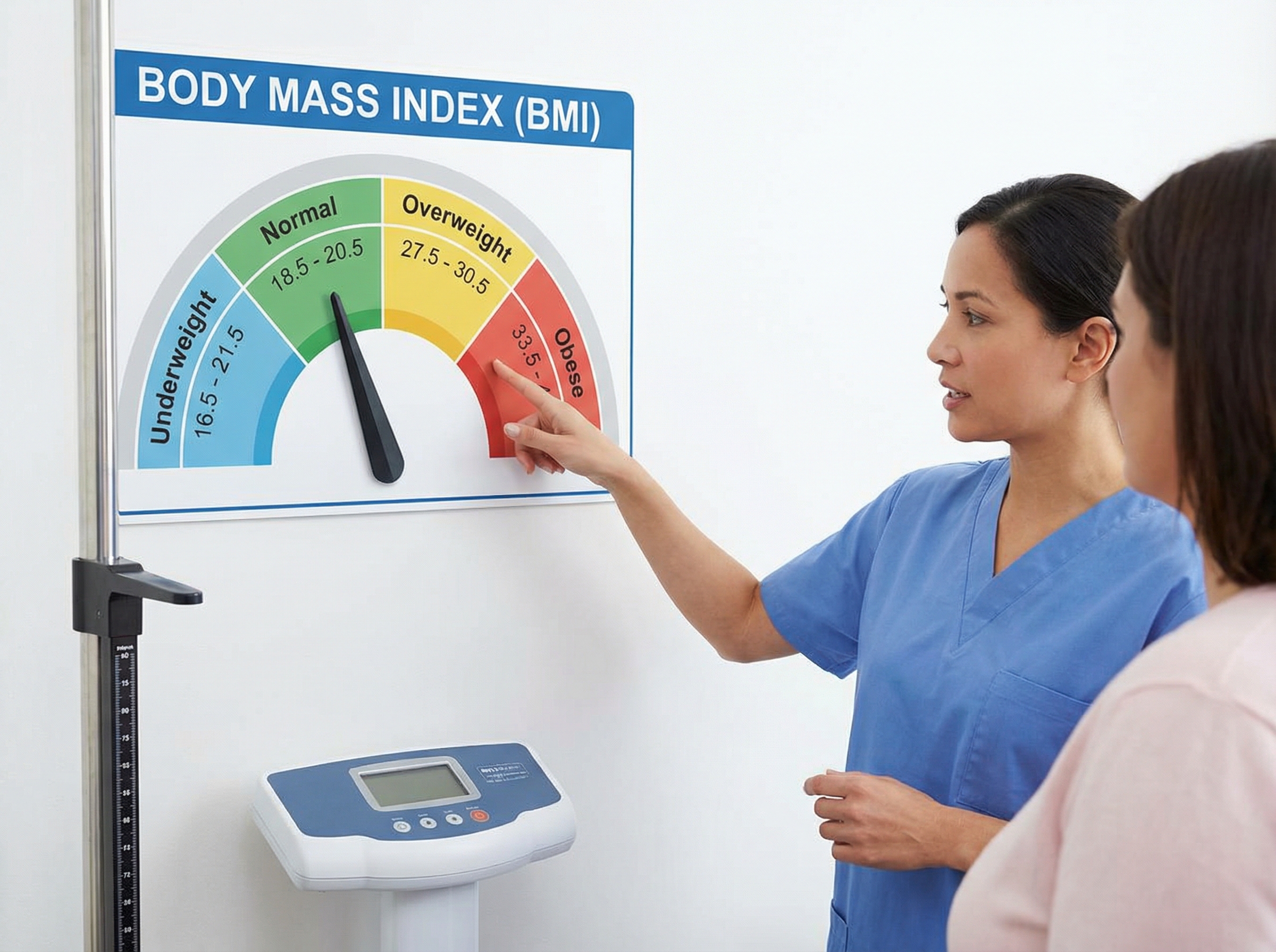 Standard BMI Scale Chart